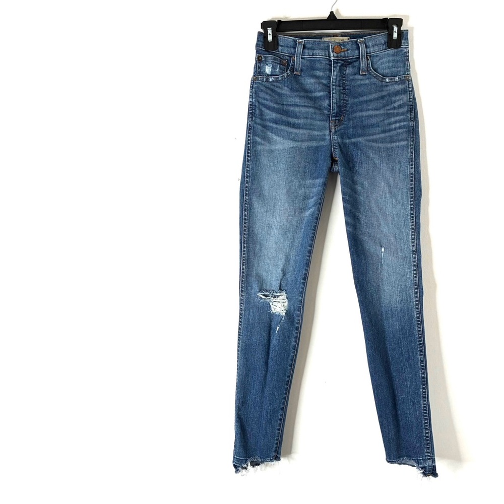 Madewell 10” High Rise Skinny Blue Jeans